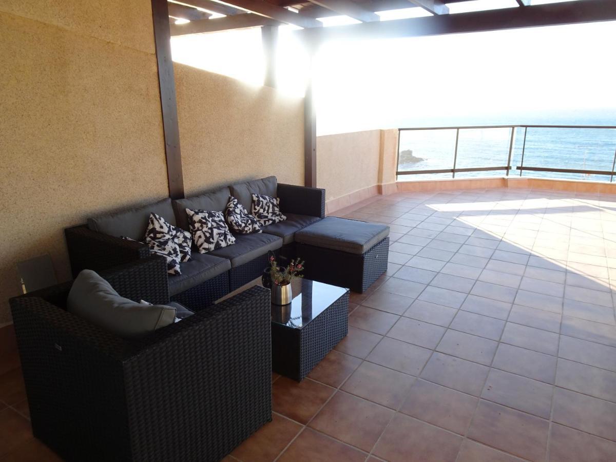 Gran Terraza Con Espectaculares Vistas Al Mar Apartment Cabo de Palos Ngoại thất bức ảnh